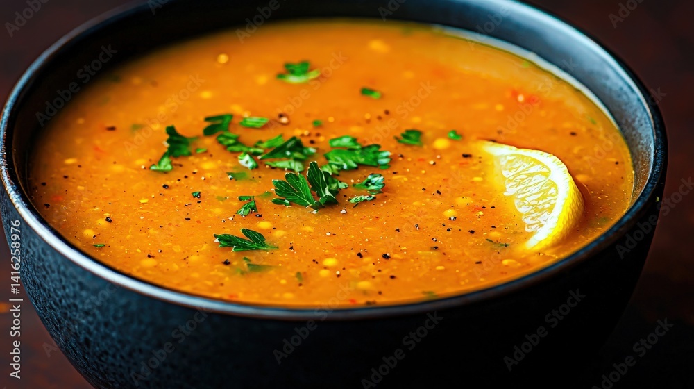 Delicious Red Lentil Soup, Warm, hearty, and flavorful red lentil soup. Delicious Red Lentil Soup, Warm, hearty, and flavorful red lentil soup.