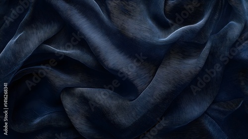 A dramatic mix of deep navy, charcoal gray, and black with a soft noise overlay for a mysterious feel.