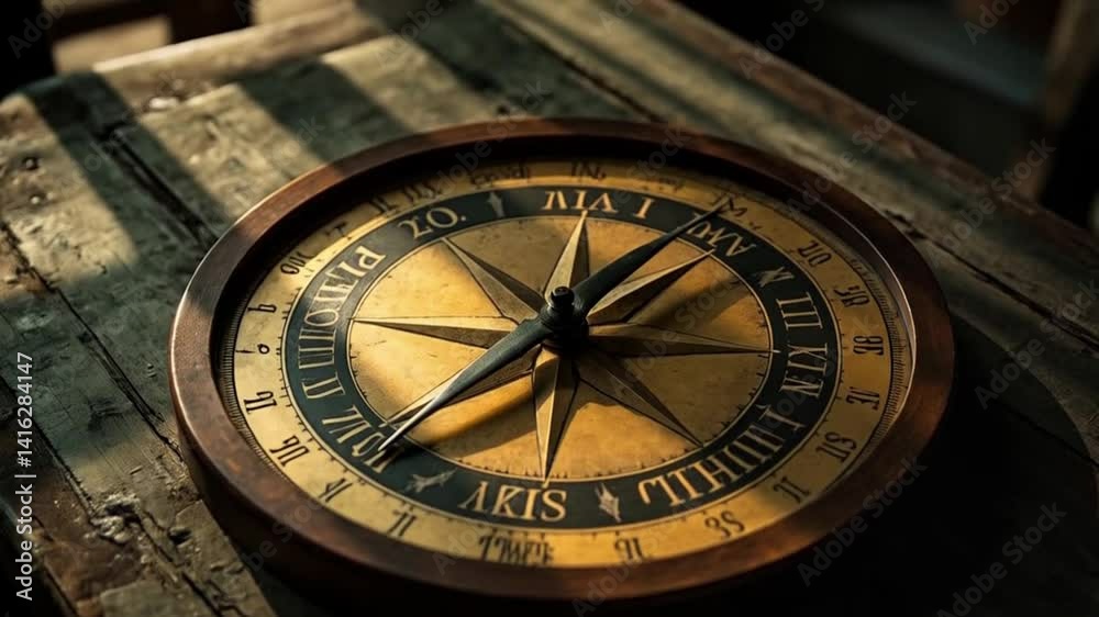 Close-up View Reveals Precision, Navigating Journey with Absolute Direction Close-up View Reveals Precision, Navigating Journey with Absolute Direction