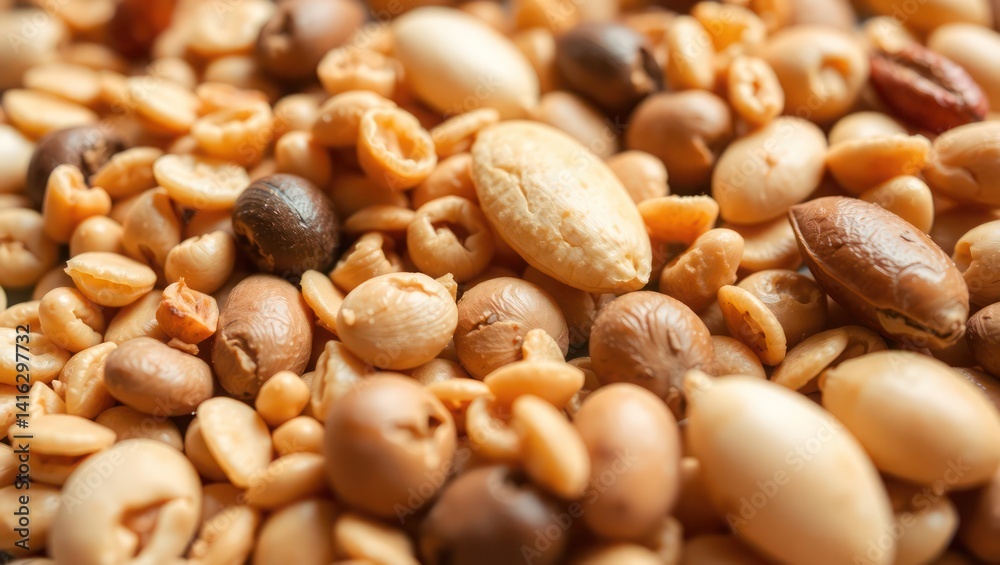 close up of roasted peanuts close up of roasted peanuts