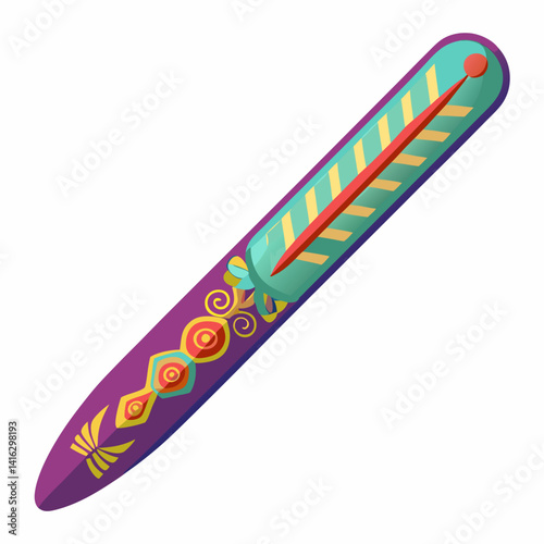 vector illustration of a test tube