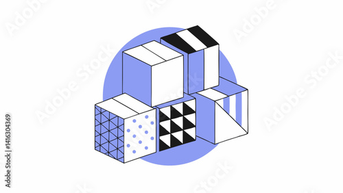 brutalism y2k neo tribal gangsta street elements collection acid street elements forms objects shapes from 00s 90s 80s street graphic box trendy acid y2k shapes for t shirt merch vector