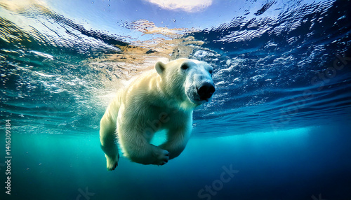 Polar bears are mammals and are considered the second largest land carnivore after grizzly bears.