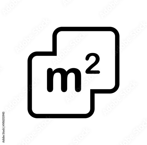 Vector illustration of measure related icon on white background.