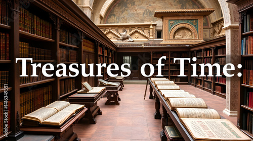 Treasures of Time: Exploring Ancient Texts in a Historical Research Library