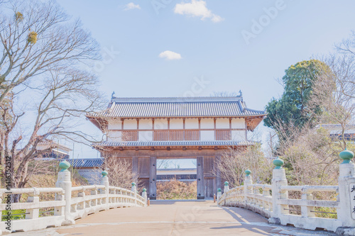 茨城　水戸城大手門