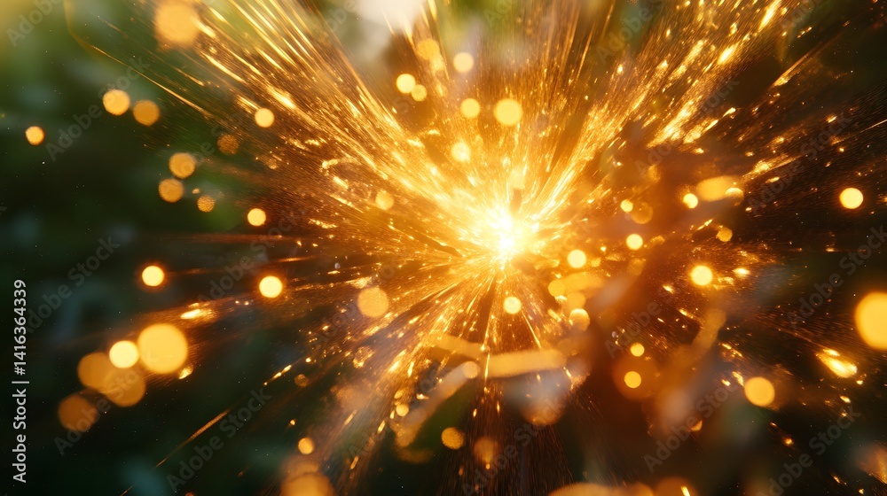 Fototapeta premium fireworks in the sky