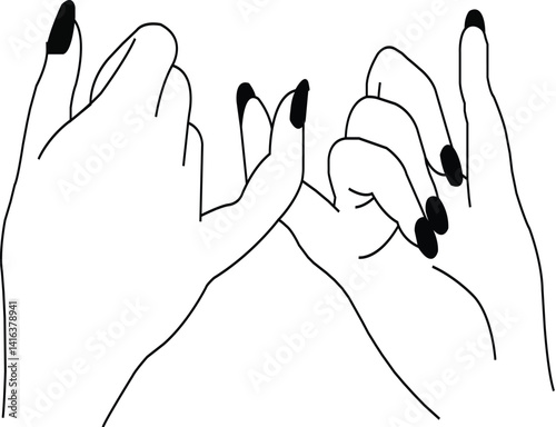 HAND GESTURE PINKY PROMIS