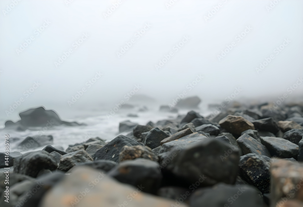 bunch of rocks that are by the water bunch of rocks that are by the water