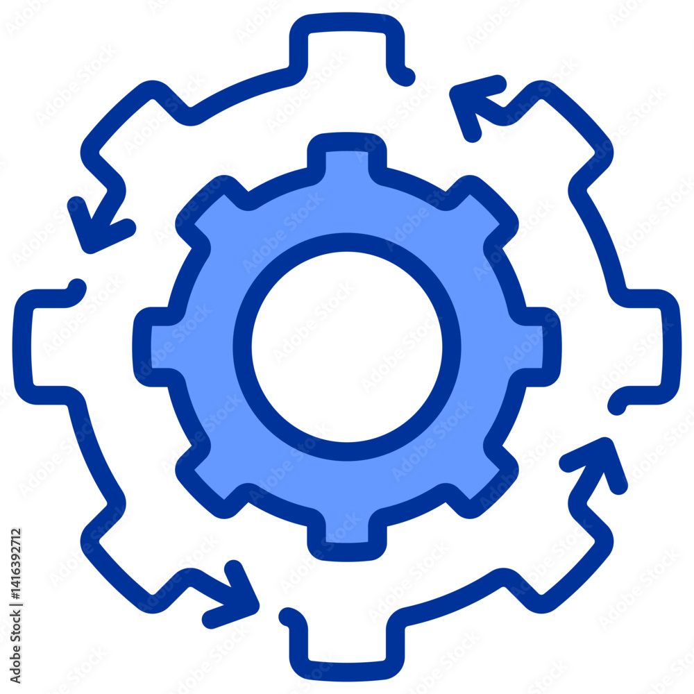 Agile Lean Icon Agile Lean Icon