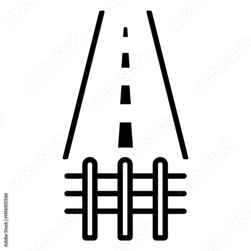 concrete road