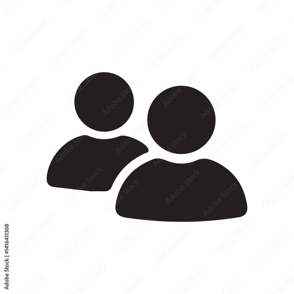 user group icon vector user group icon vector