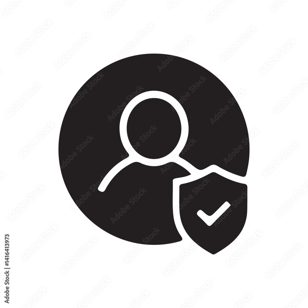Black User icon vector. Profile and people silhouette collection. Vector Illustration Eps 10 Black User icon vector. Profile and people silhouette collection. Vector Illustration Eps 10