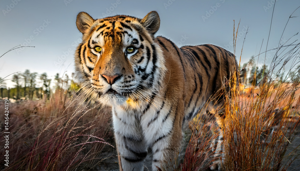 Fototapeta premium Wild tiger portrait