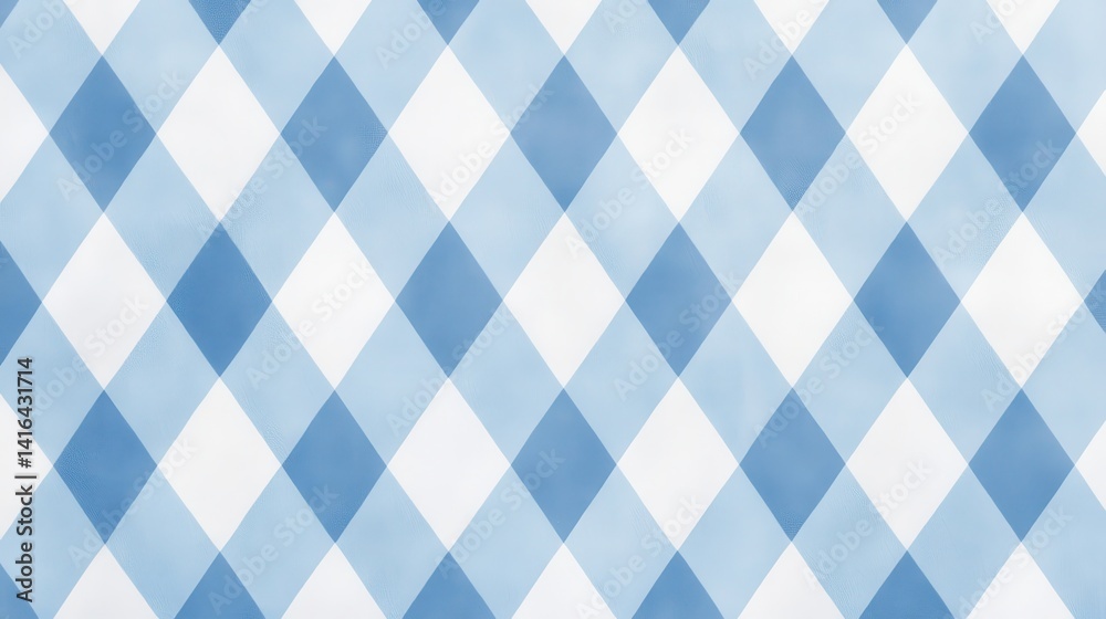 Blue and White Gingham Checkered Pattern Background Texture Blue and White Gingham Checkered Pattern Background Texture