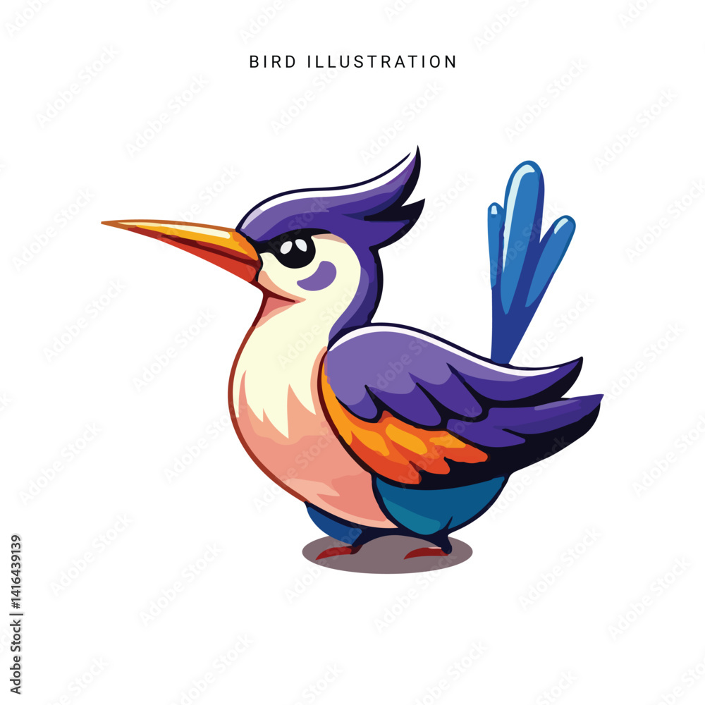 Obraz premium Colorful Birds Clip Art Collection bird illustration