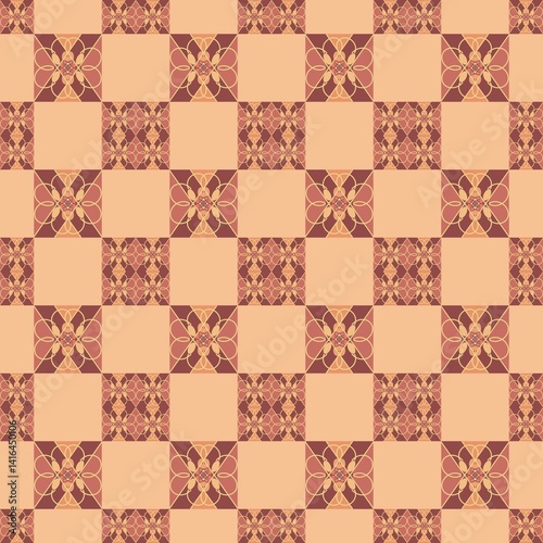 seamless damask pattern