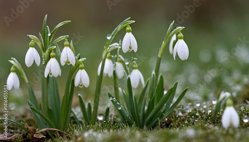 Close-up of white flowering plants on field
1