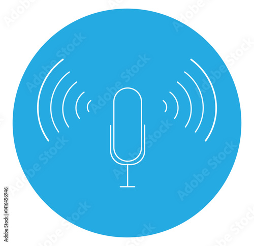 Set of microphone icon, Karaoke mike icon, podcast icon illustration. Studio Microphone Microphone Cut File Retro Microphone Radio Station Music Recording Radio Record. EPS 10