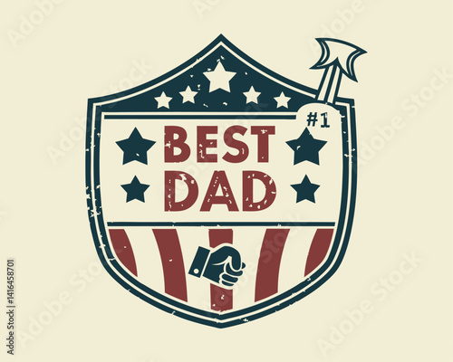 Best Dad Ever - Father's Day Printable Card, #1 Dad Gift Idea, Custom Father's Day Design, Heartfelt Dad Appreciation Keepsake