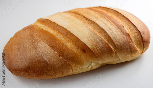 Loaf of white sandwich bread