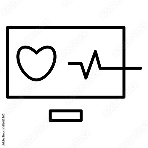 Medical heart monitor