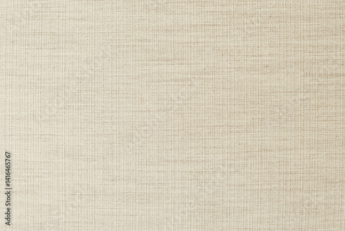Obraz na płótnie Brown linen fabric texture or background, horizontal shape w salonie