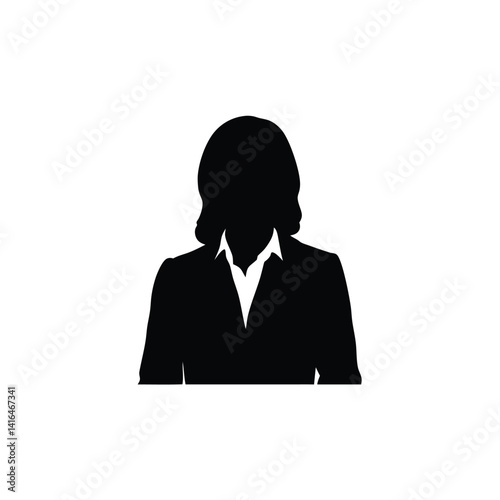 Professional woman listening closely vector