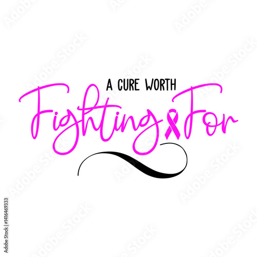 A Cure Worth Fighting For svg