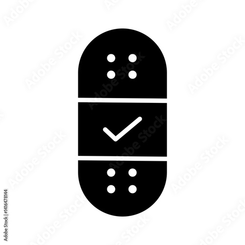 Plaster glyph