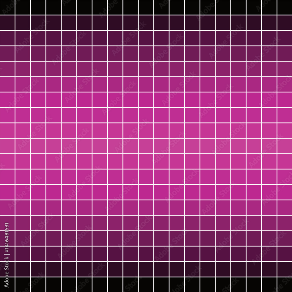 Fototapeta premium シンプルなテクスチャータイル グラデーション 背景素材 ネオン ピンク