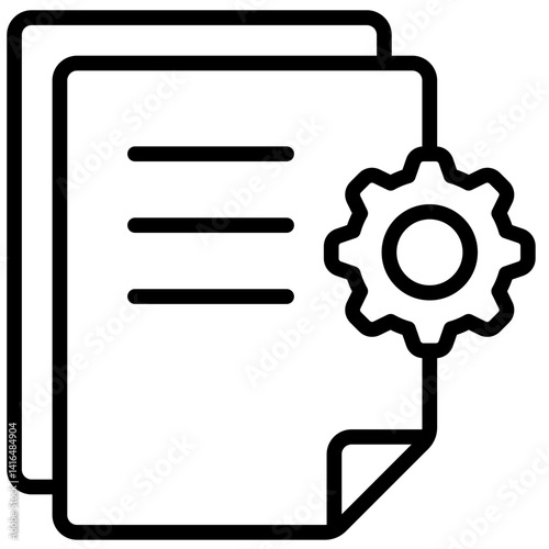 Project Management, Documents with settings and configuration options