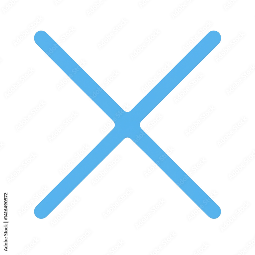 blue cross mark blue cross mark