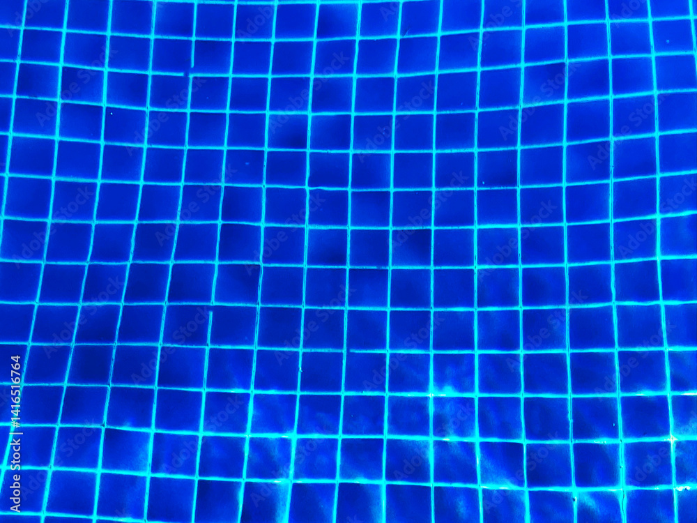 Swimming pool, Beautiful refreshing blue tiles pool with ripple water reflection as a summer background. Swimming pool, Beautiful refreshing blue tiles pool with ripple water reflection as a summer background.