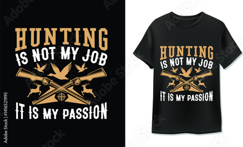 Hunting t shirt design