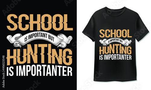 Hunting t shirt design