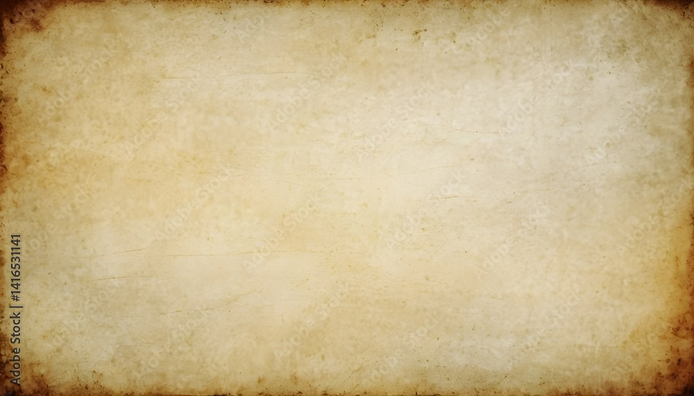 Obraz premium Aged Parchment Paper Texture