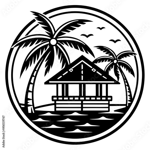 Island Builder Game Icon
