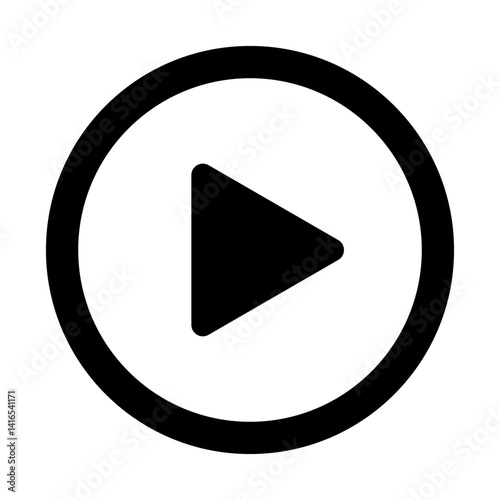 Play Video Play Media Flat Icon