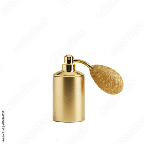 Elegant Gold Perfume Atomizer Luxury Fragrance Spray Bottle