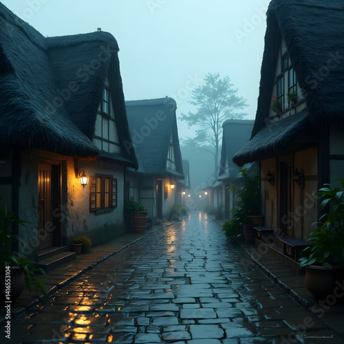 street in the old town