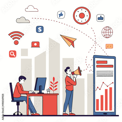 Online Sales and Digital Marketing: Promoting Products and Services Through Online Advertising and Digital Tools