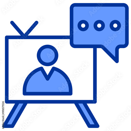 News Anchor Icon