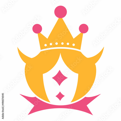 Queen Mom Crown – Elegant AI Graphic Design File for Royal-Themed Digital Projects