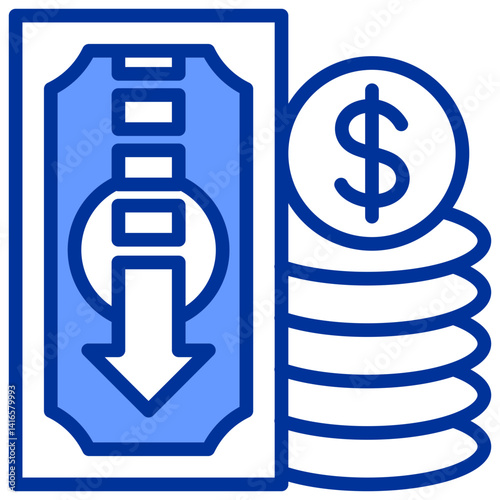 Deflation Icon