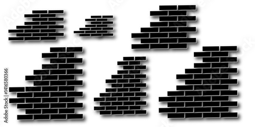 White brick wall background. White stone brick wall seamless background. Seamless Texture Pattern of a Brick Wall. white bricks wall 3d illustration. Brick wall Texture. wall stone texture background.