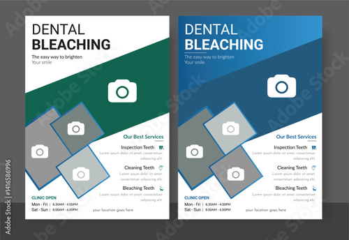Medical healthcare social media banner design. Healthcare flyer design, Medical Flyer Template. wither brighter fuller smile, dental care flyers template, Modern medical banner for social media post 