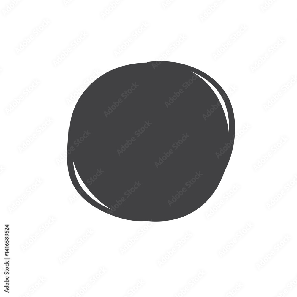 Circle Brush Stroke Circle Brush Stroke