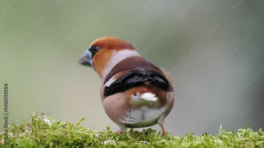 Kernbeißer (Coccothraustes coccothraustes)  