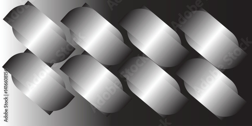 Grey silver shining abstract metal background with place for text